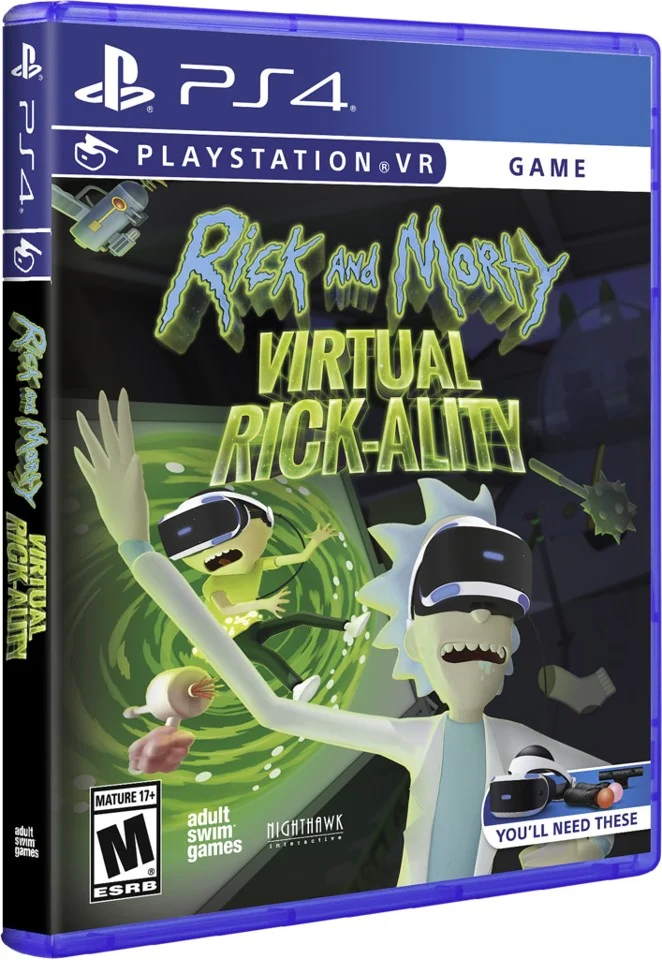 Rick and Morty Virtual Rick-Ality- PlayStation 4