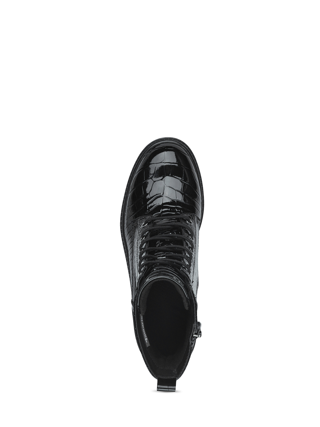 Tamaris Black croc boots