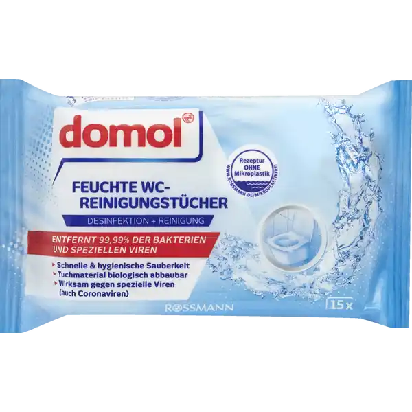Feuchte WC-Reinigungstücher
