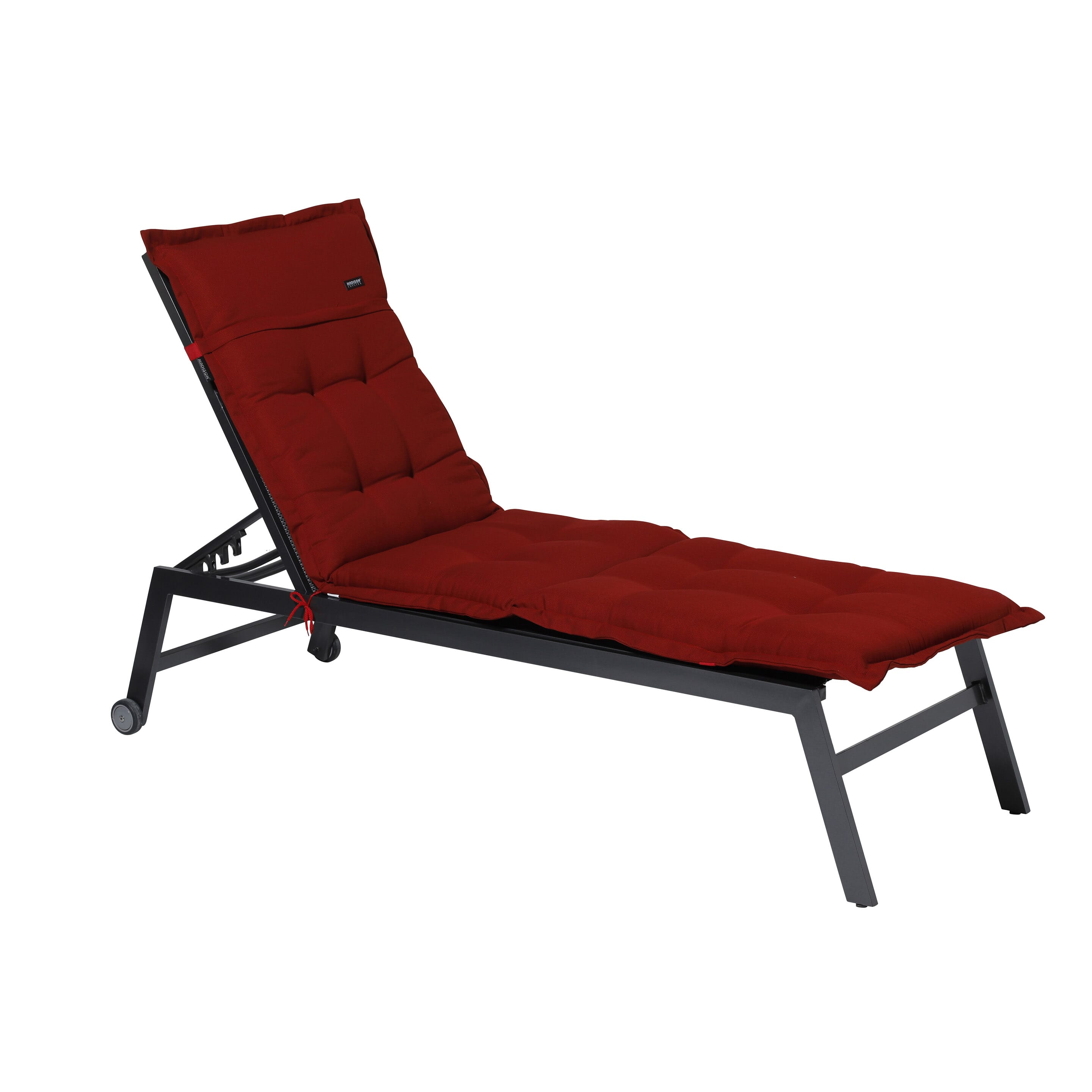 Madison Rib Red  200x65 Ligbedkussen