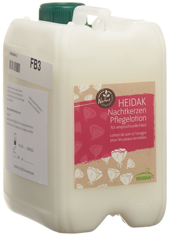 HEIDAK Nachtkerzen Pflegelotion<br>2.5 kg, Flasche, Lotion