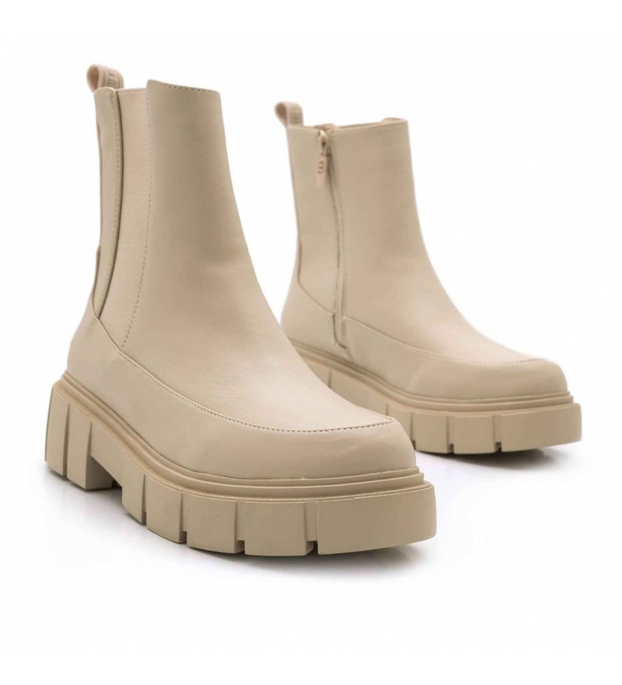 Botas Mustang Mars bege