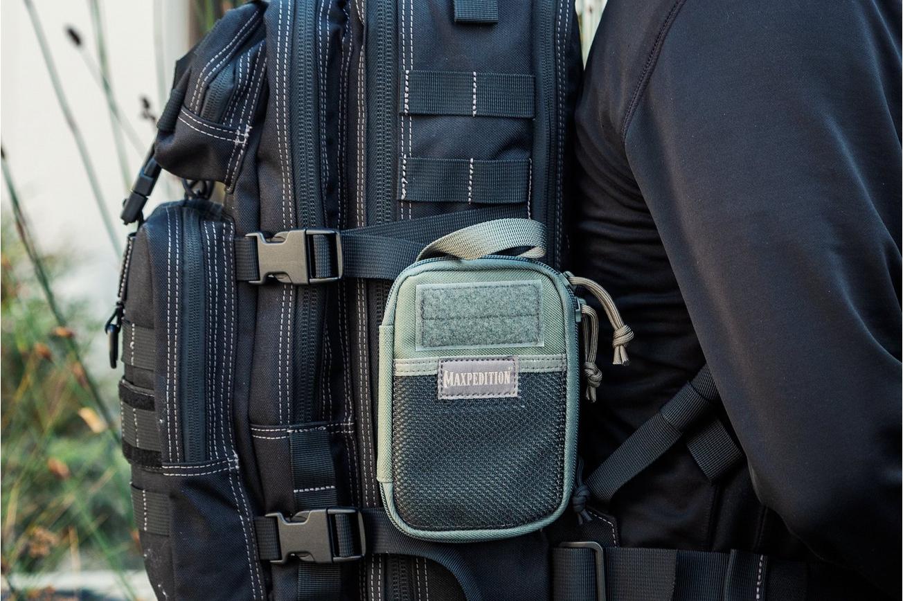 Maxpedition Mini Pocket Organizer pouch, bladgroen