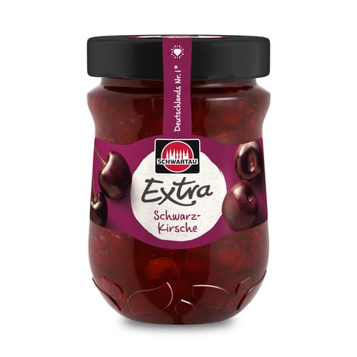 Schwartau Extra Schwarzkirsche Konfitüre