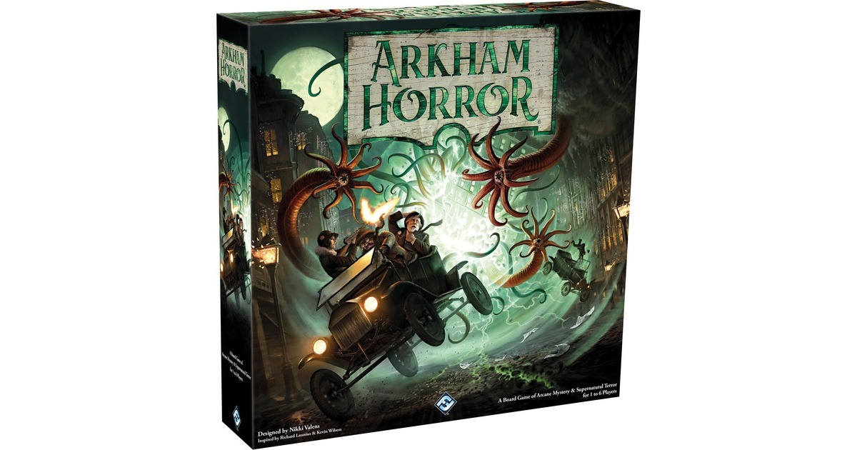 AsmodeeArkham Horror: 3rd edition Bordspel  (Engels, 1 - 6 spelers, 60 minuten, Vanaf 14 jaar)