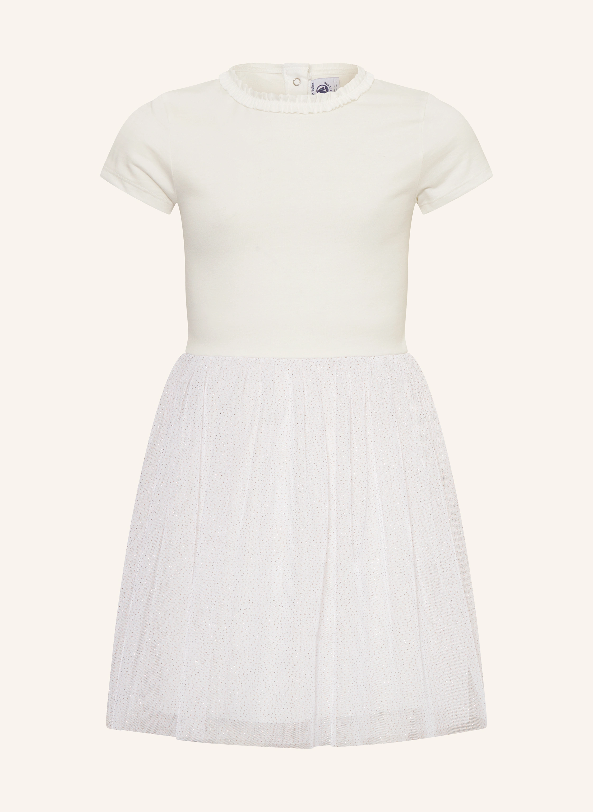 PETIT BATEAU Kleid im Materialmix