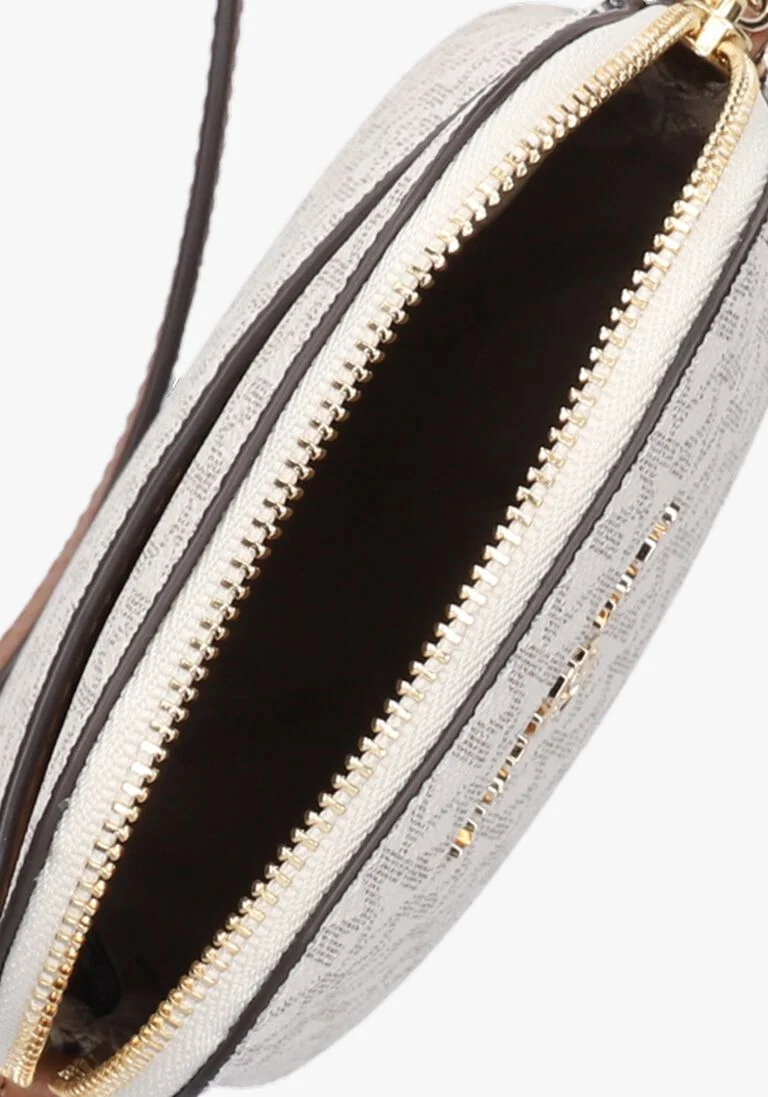 MICHAEL KORS beige michael kors schoudertas jet set charm