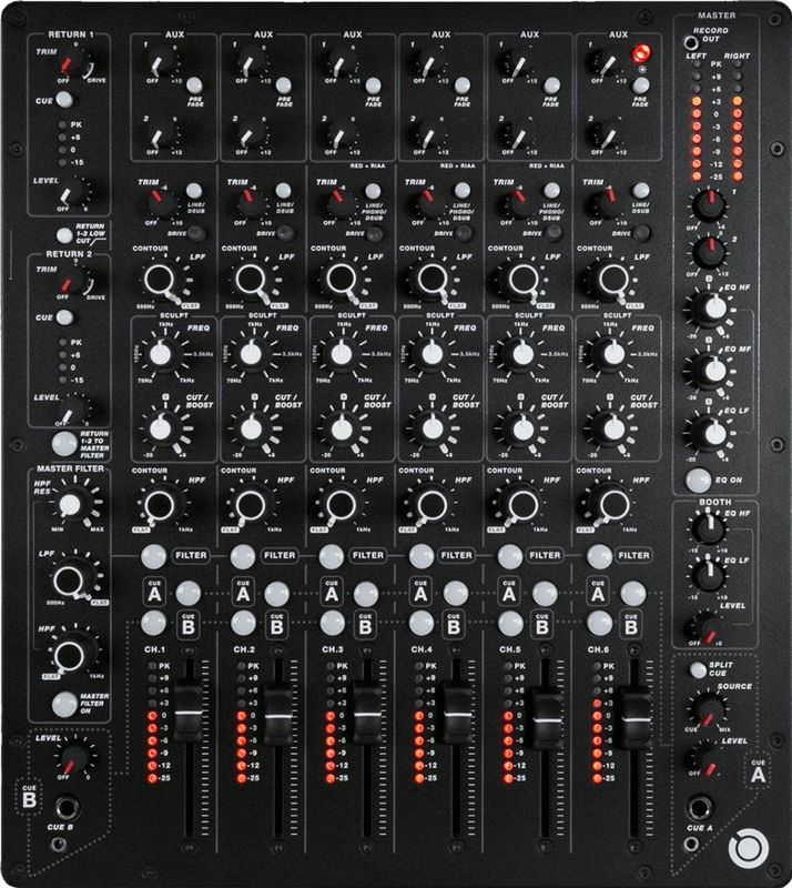 PLAYdifferently - MODEL 1 - 6-kanaals Analoge DJ-mixer