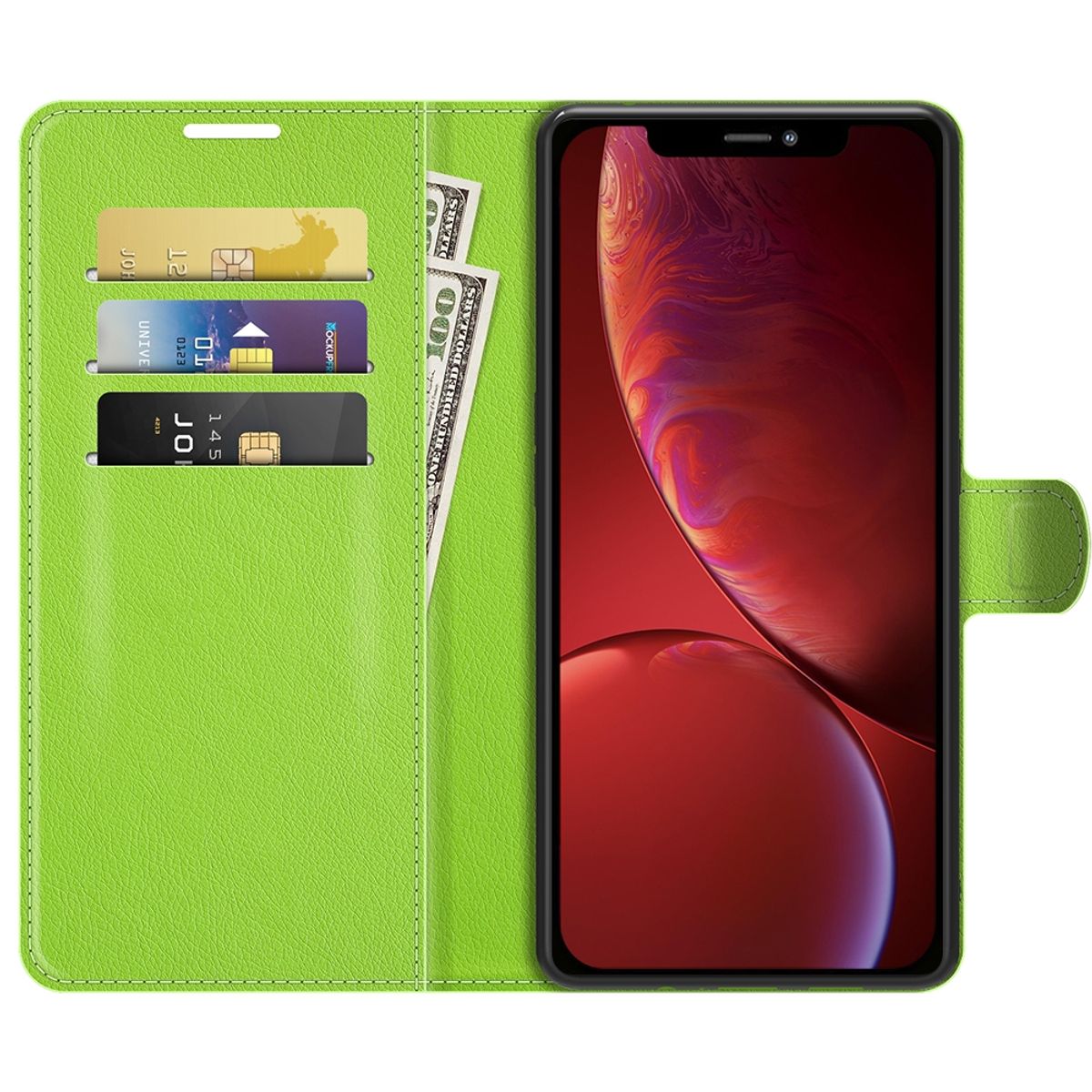 Hülle Handy Schutz für Apple iPhone 13 mini Case Cover Tasche Etuis Bumper Grün