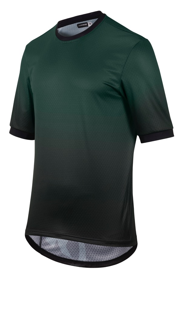 Assos Trail T3 Jersey, Korte Ærmer, Schwarzwald Grøn