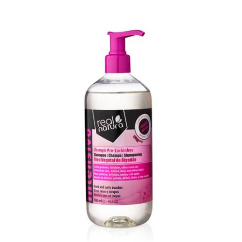 Real Natura Shampoo Sem Sal Pro-Cachinhos 500ml