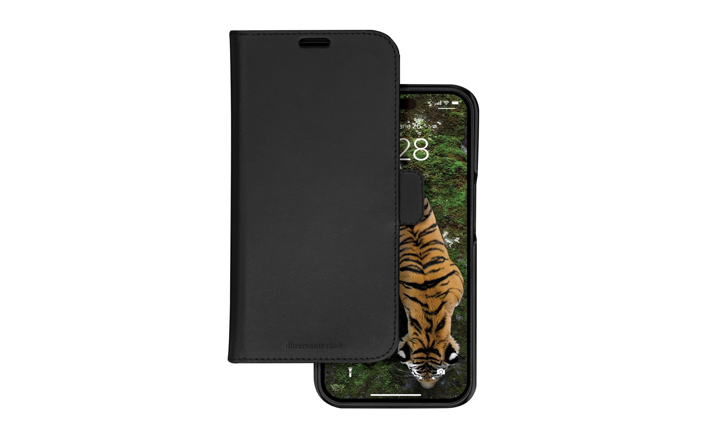 Book Cover Lynge iPhone 15 Plus SchwarzSchutzhülle für das Apple iPhone 15 Plus