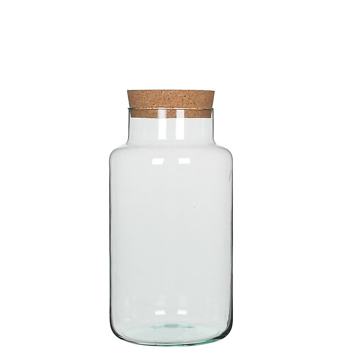Bocal verre Chela ø19 x h.36 cm