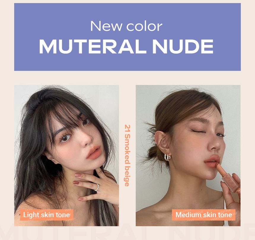 romand - Zero Matte Lipstick Muteral Nude Collection - 3 kleuren