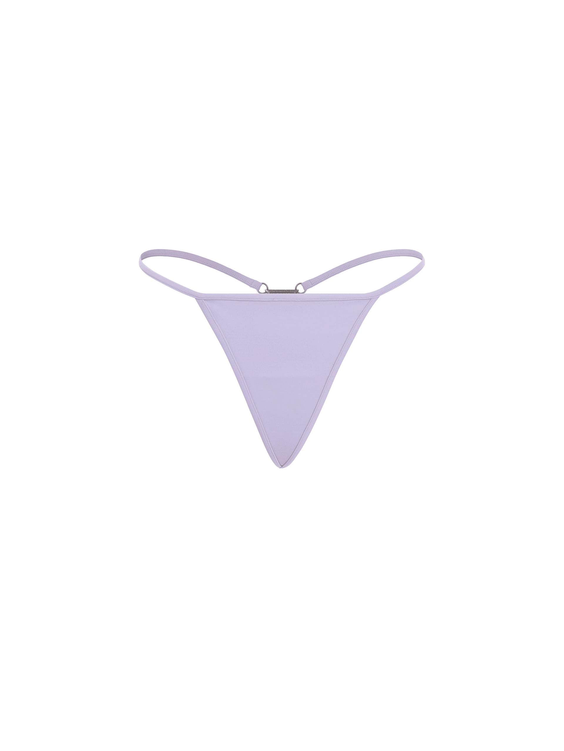 tanga triangular de metal