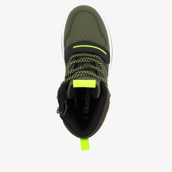 Blue Box hoge jongens sneakers groen