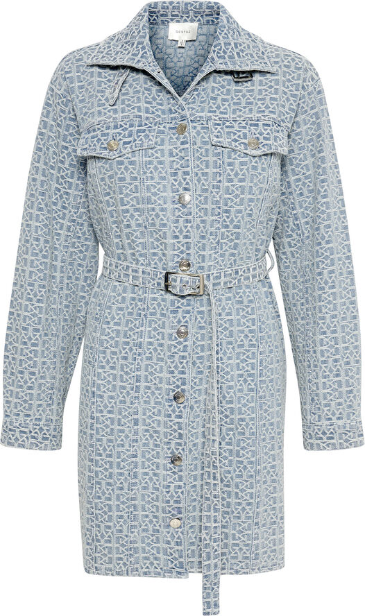 Gestuz NilaGZ dress Iceblue logo