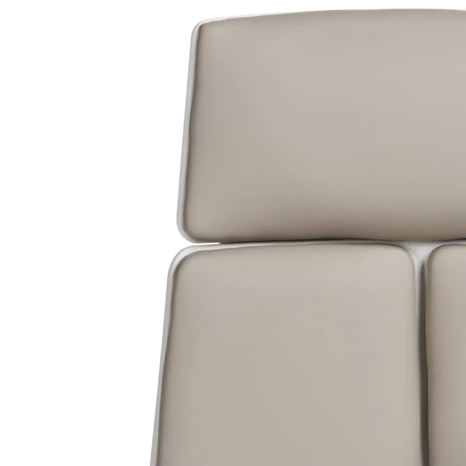 DELIGHT - Bureaustoel - Taupe - Kunstleer