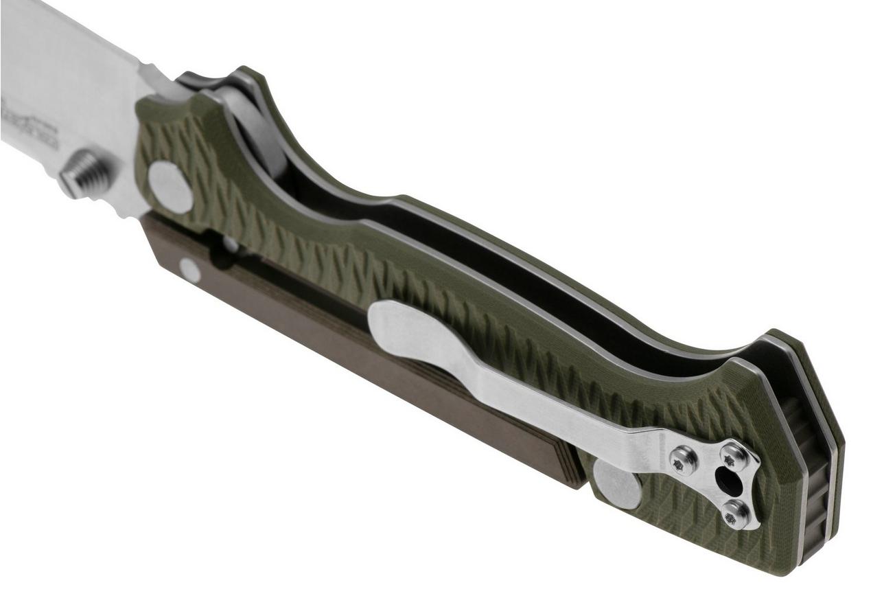 Cold Steel AD-15 OD Green 58SQ zakmes, Andrew Demko design