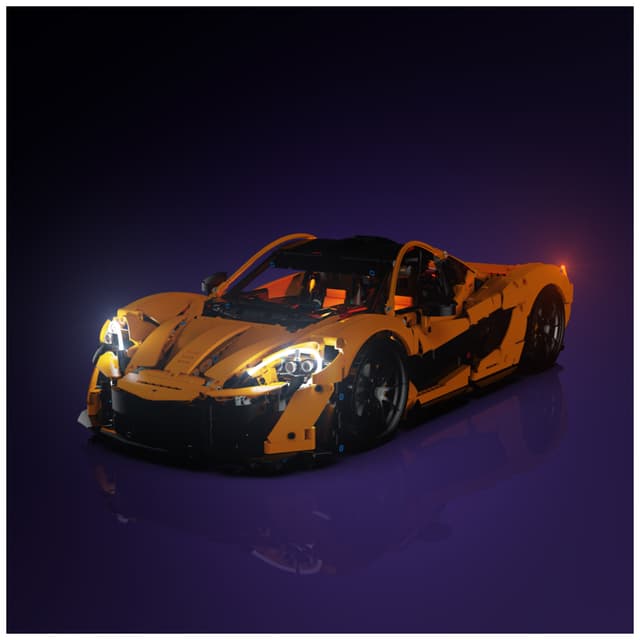 Light My Bricks™ McLaren P1 Supercar lyskit