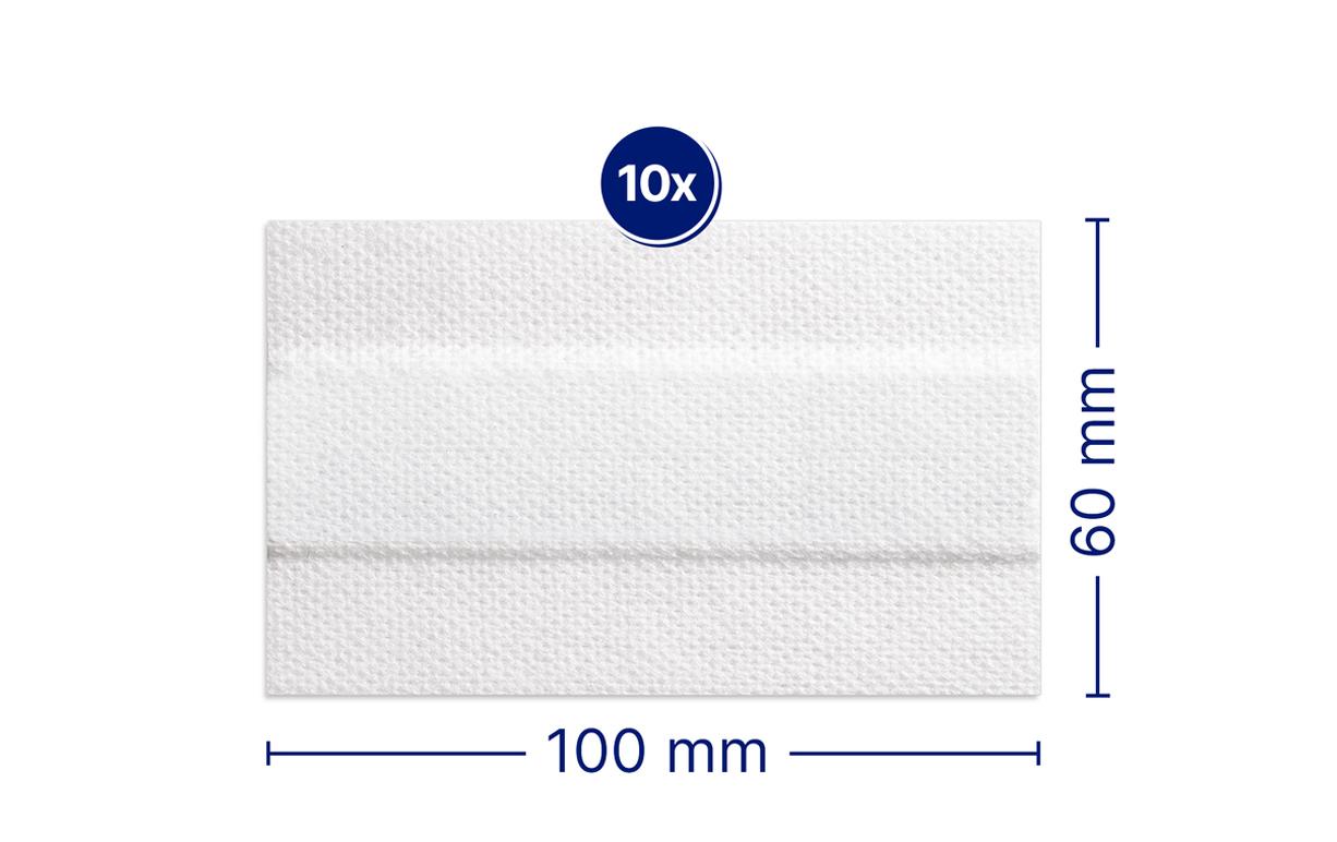 Wundpflaster Sensitive 10 cm x 6 cm 10 StückPflaster für empfindliche Haut zum Zuschneiden