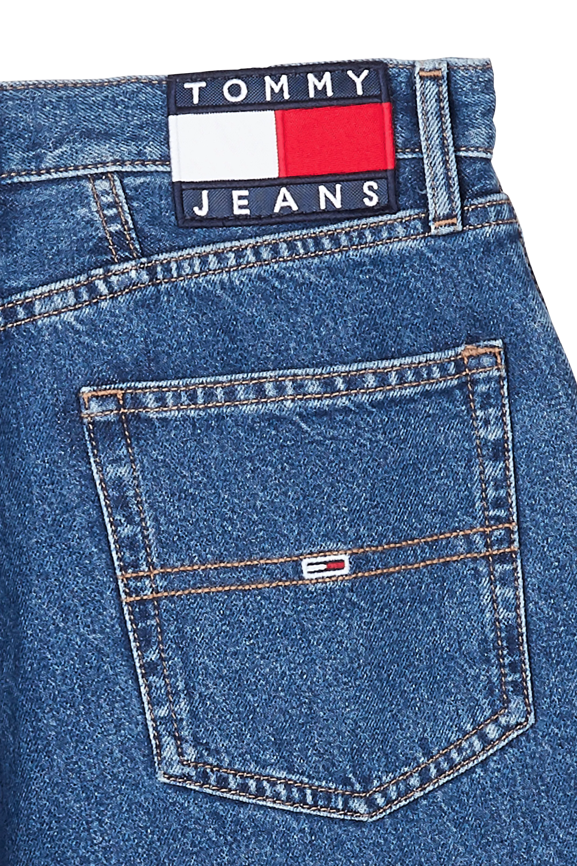 TOMMY JEANS Jean MOM JEAN UHR TPRD NO Bleu