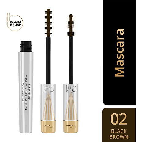 Mascara Masterpiece 2-i-1 Black Brown