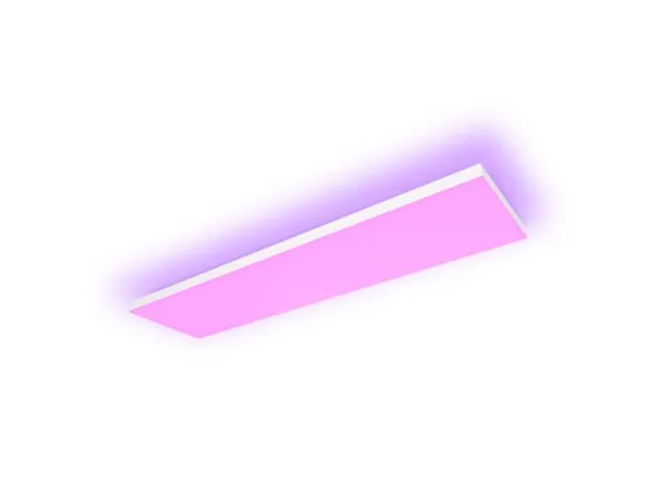 Philips Hue White and Color Ambiance Datura - Loftslyspanel - LED - total: 67 W - klasse G - tone hvid og farveomgivelser - 2000-6500 K - rektangel - hvid