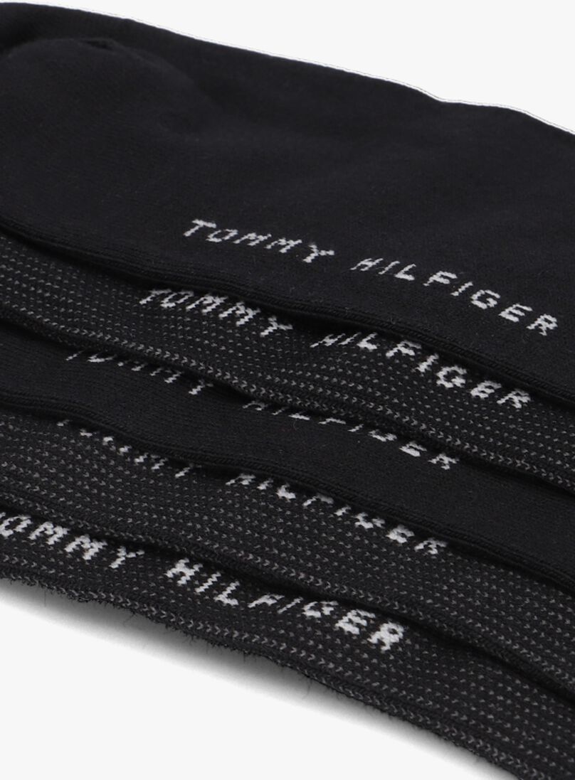 TOMMY HILFIGER zwarte tommy hilfiger sokken th men sok 5p giftbox birdeye