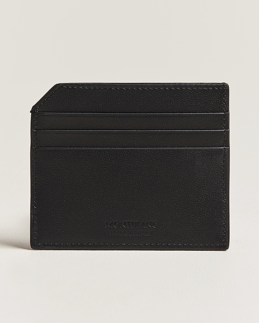 Montblanc Selection Soft Card Holder 6bcc Black