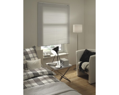 Soluna DIM-OUT aluminium jaloezie 40x170 cm wit, met 20% meer lamellen voor betere verduistering