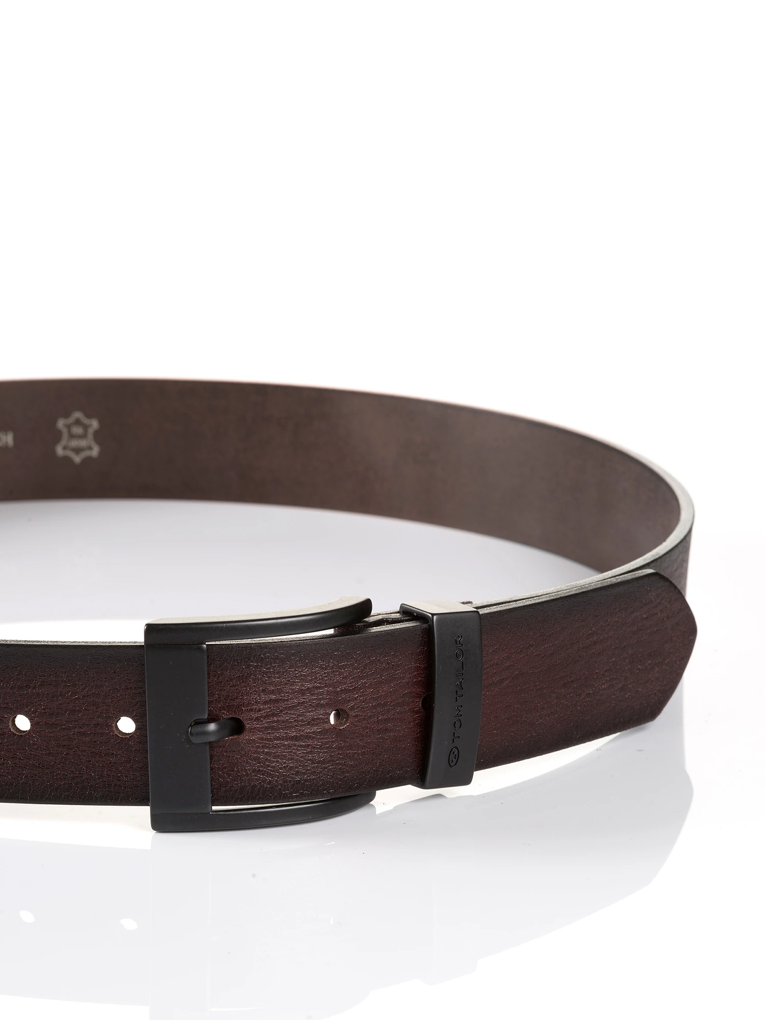 Tom Tailor Herren Ledergürtel TTTHOMAS 1er Pack