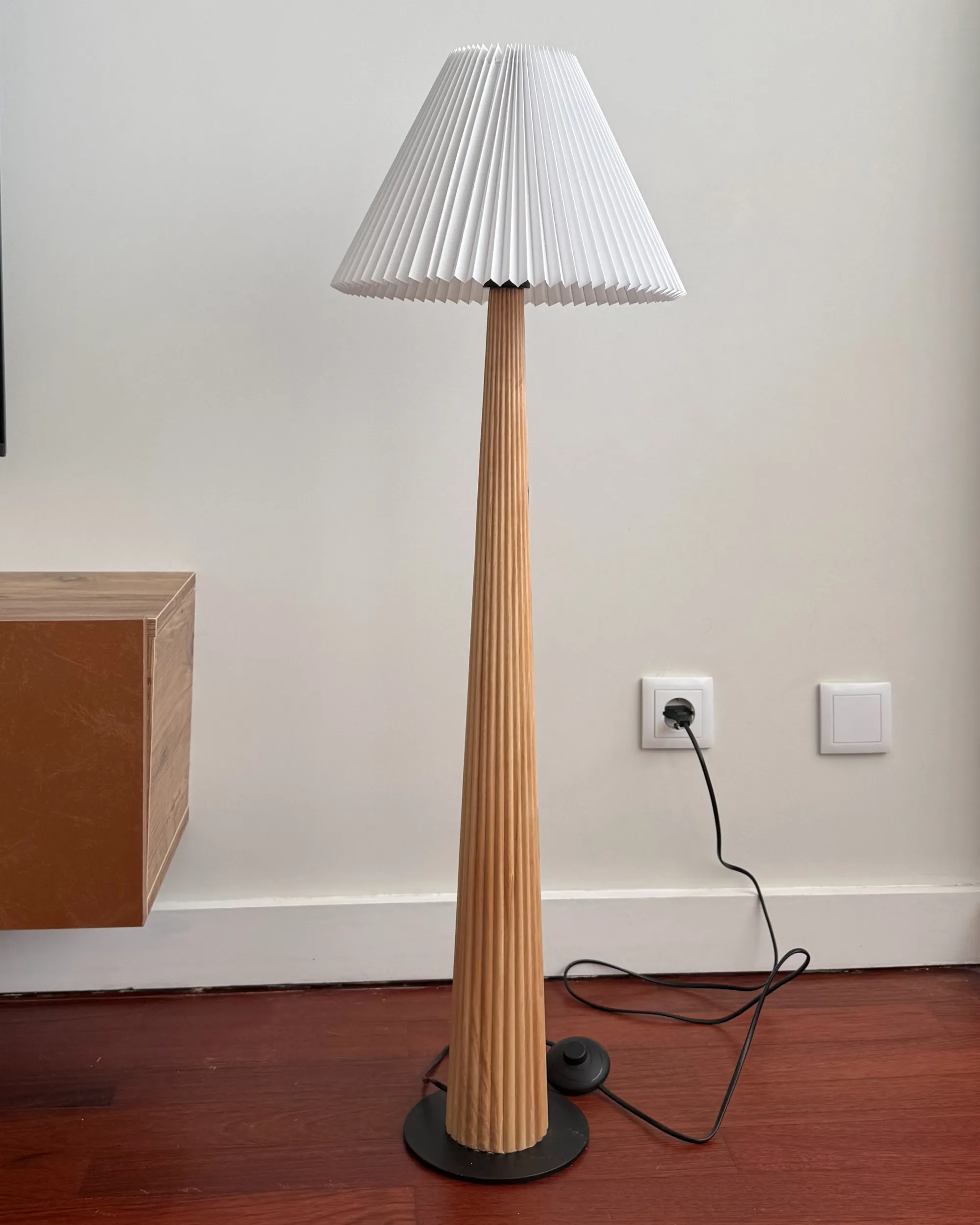 Staande lamp ALIGIDE Hout Natuurlijk
