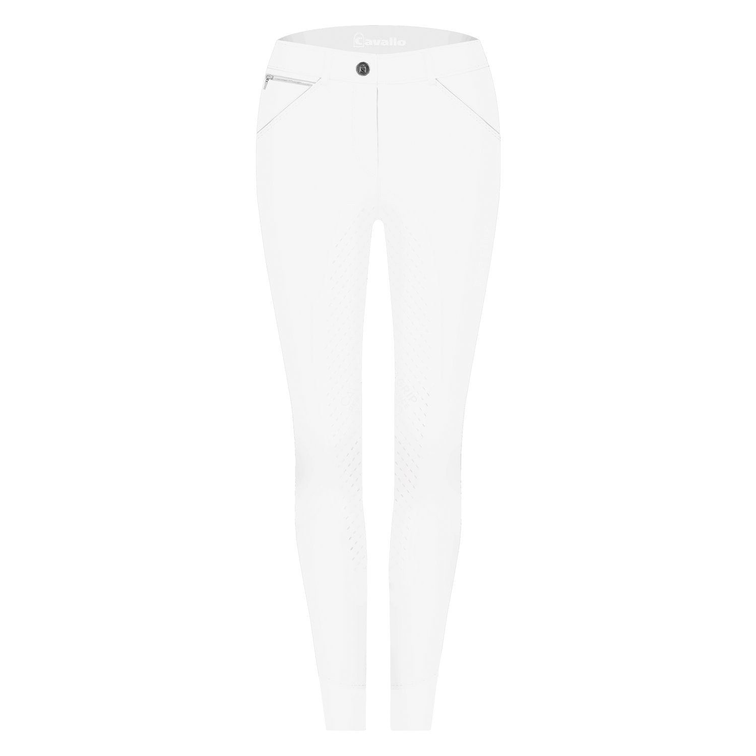 Cavallo Reithose CAVALCALIMA GRIP - weiß