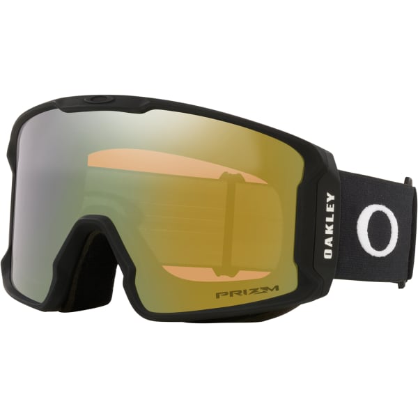 Masque de ski OAKLEY LINE MINER L MATTE BLACK PRIZM SAGE GOLD