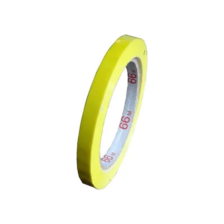 WBV PVC Klebeband leise abrollen, 66 m x 9 mm, gelb