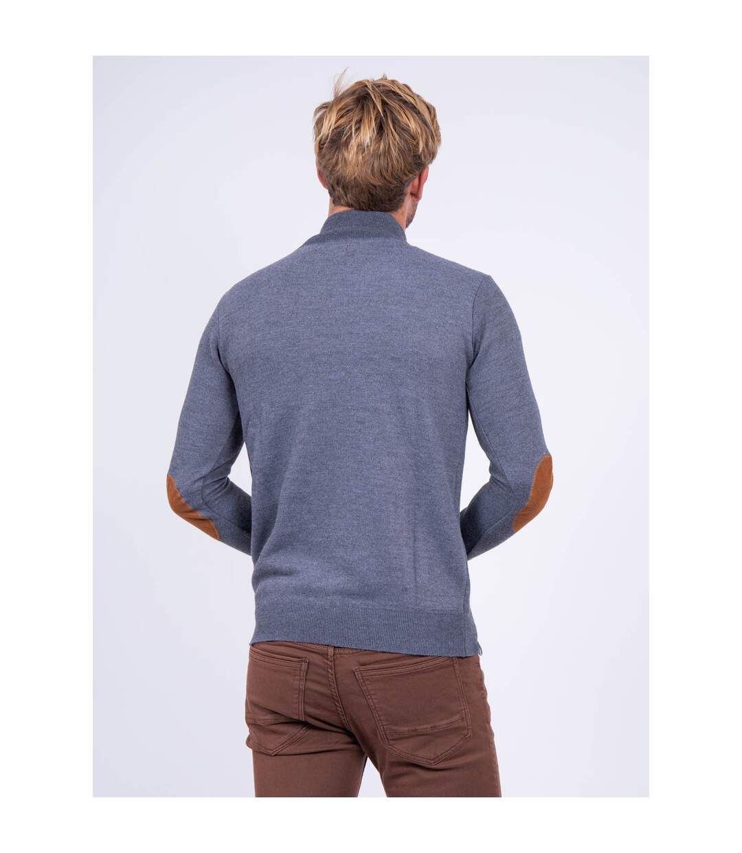 Pull col montant zippé LARKO