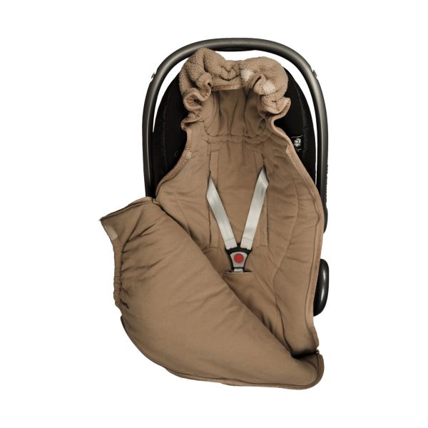Lodger Mini-Bunker Voetenzak - Teddy Fleece - Beige