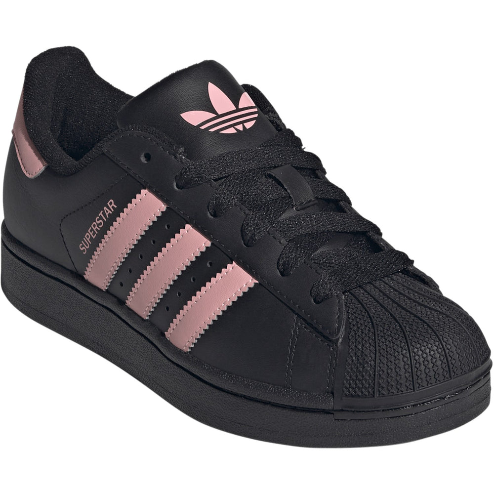 Køb adidas Originals Core Black/Glow Pink/Core Black Superstar Ii J Sneakers