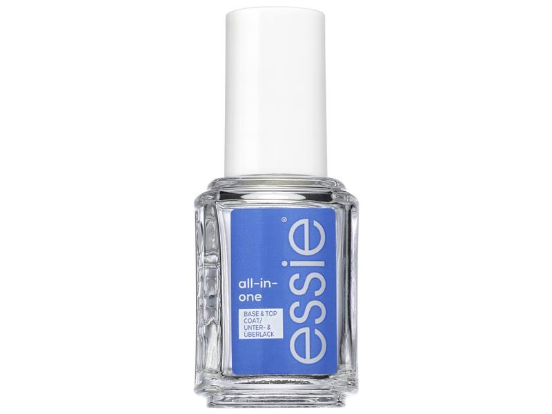 essie Basecoat Nagelfplege Unterlack All in One, 13.5 ml Essies Alleskönner – Der Unterlack all in one. Dieser 3-in1-Lack kann als Unter- und Überlack genutzt werden.