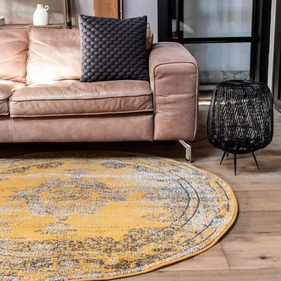 EVA Interior Vloerkleed Bloom - Geel 235 cm - (XL)