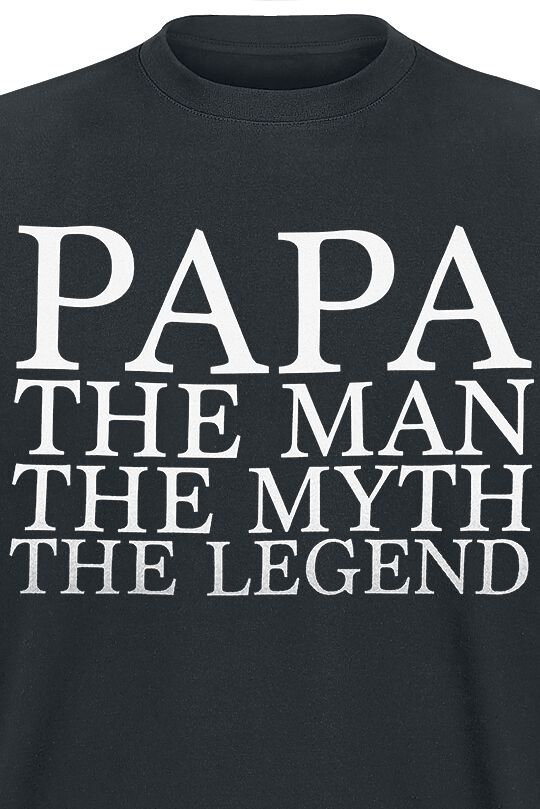 Papa - The Man | Family & Friends T-Shirt Manches courtes