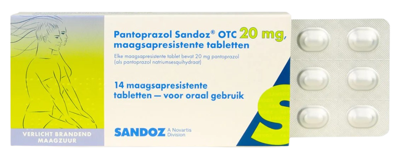 Sandoz Pantoprazol 20mg 14st