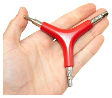 Kit chaine vélo : 1x outil de réparation chaîne vélo   1x set de nettoyage chaîne vélo   1x clé allen étoile
