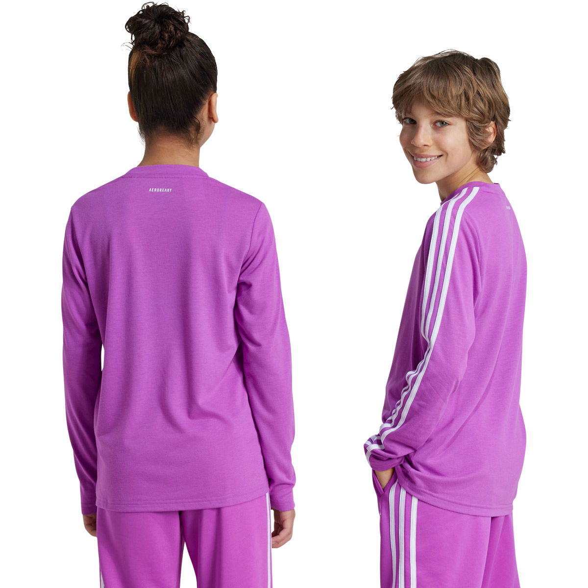 adidas Train Essentials 3-Stripes Langærmet Trænings T-shirt Børn
