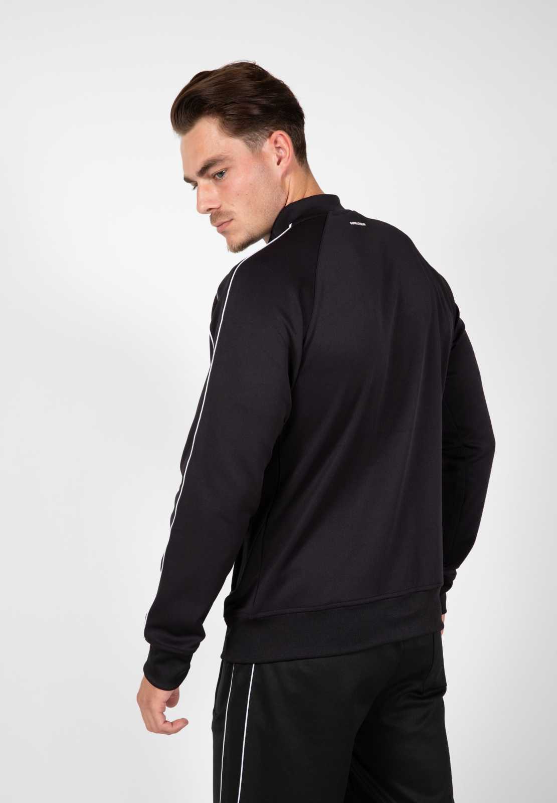 Jaqueta esportiva Gorilla Wear Wenden branca e preta