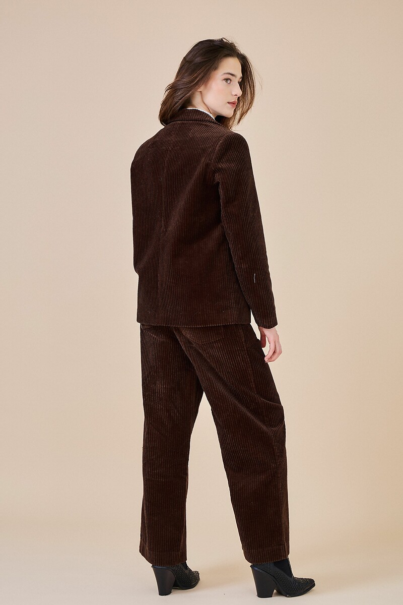 ATÉ BREVE<br>Blazer de veludo