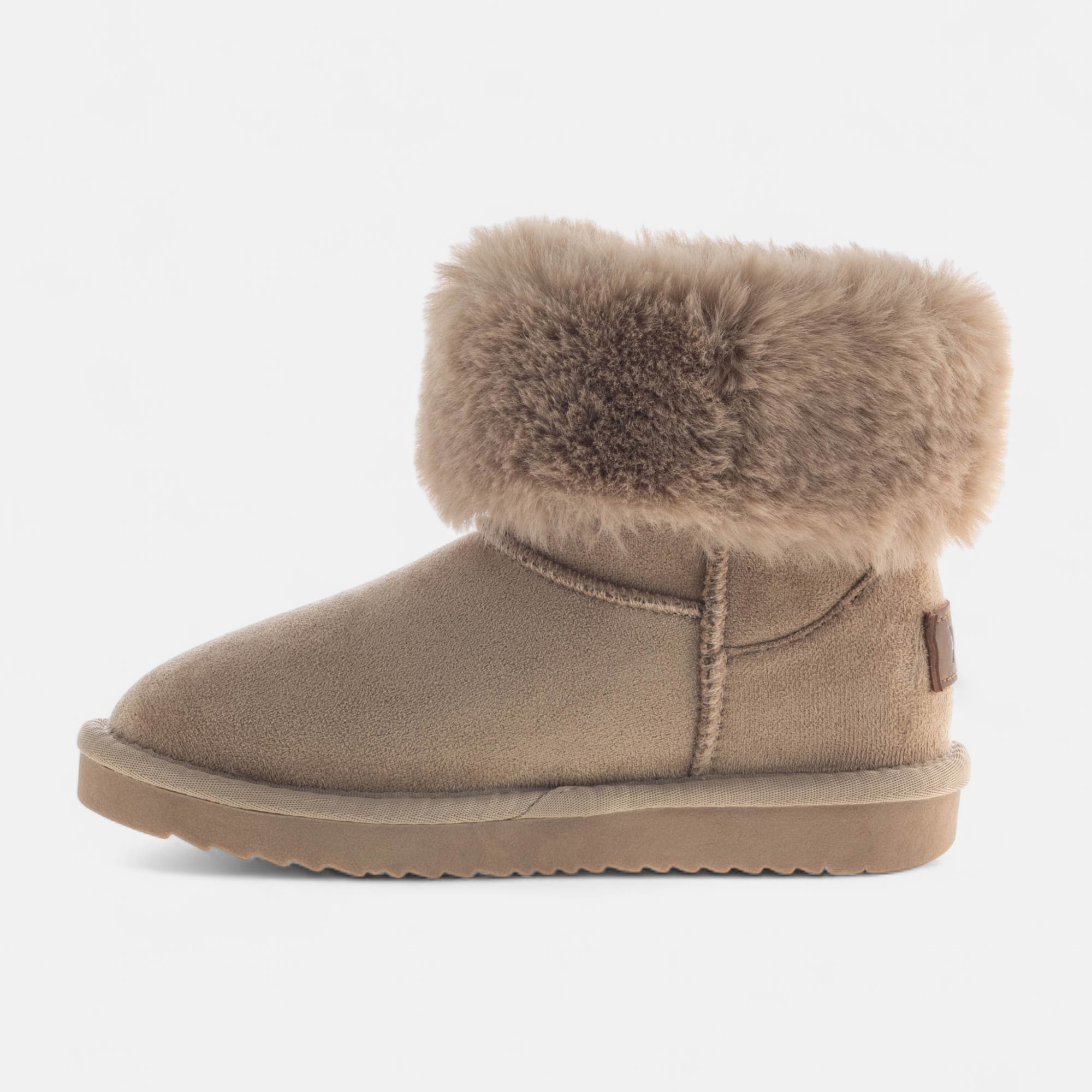 Bottines Fille beige