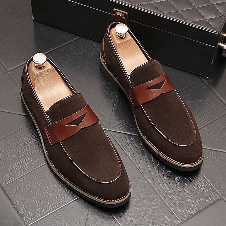 Mr Ozera - Loafers met applicatie en dikke hak