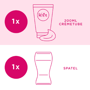 Veet Ontharingscrème Gevoelige Huid Minima 200ML